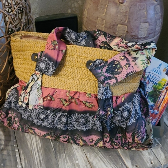 NEW BO HO LARGE  BEAUTIFUL BAG MULTI - Picture 16 of 17